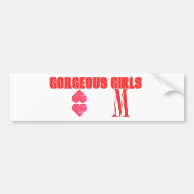 MM Women's Bumper Sticker (Front)