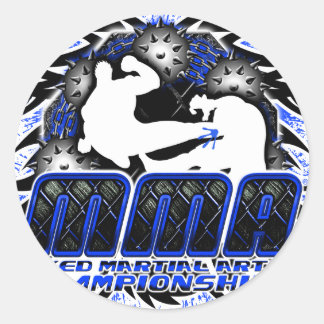 MMA 22 CLASSIC ROUND STICKER