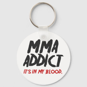MMA addict Key Ring