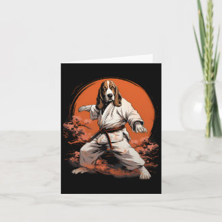 Mma Bet Hound Dog Karate  Card