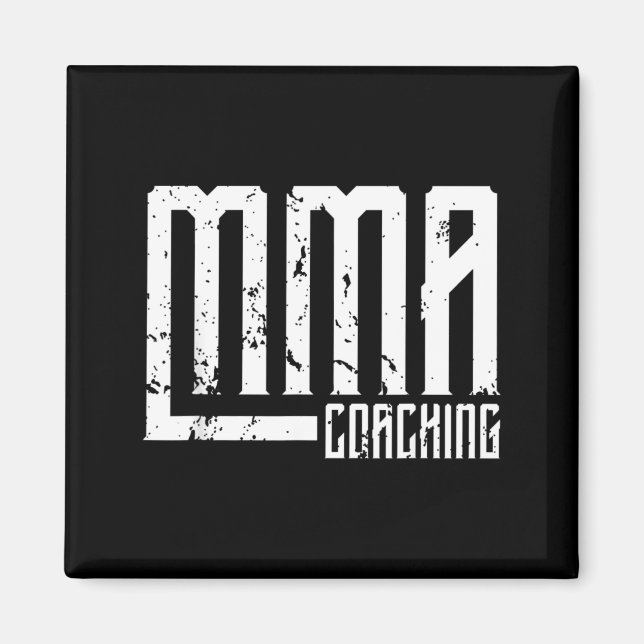 Mma Coaching Coach Trainer Teacher Magnet (Front)