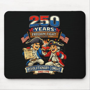 MMA Fighter 250th Anniversary Patriotic Warriors Mouse Pad