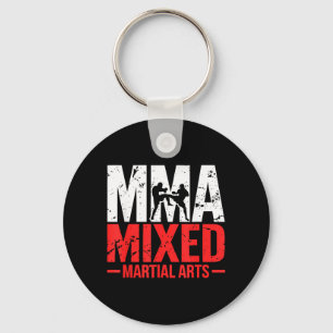 MMA Fighter Mixed Martial Arts Martial Artist Key Ring