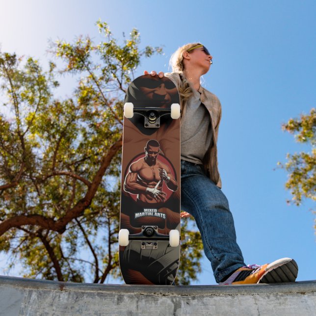 MMA  Fighter Training Mixed Martial Art Skateboard (Outdoor 1)
