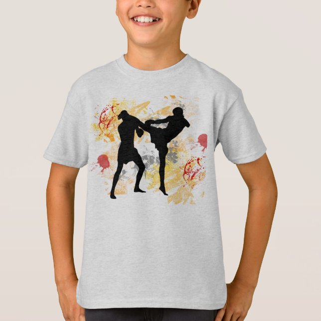 MMA Head Kick T-Shirt (Front)