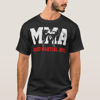 MMA Kickboxin Gift Fighter  T-Shirt