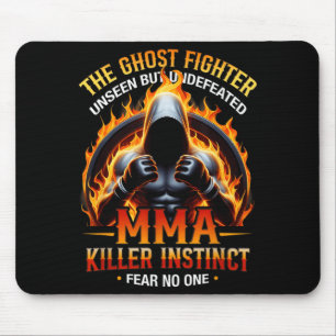 MMA Mixed Martial Arts Fighter Training Combat Mouse Pad