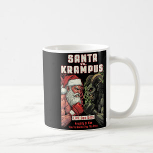 MMA Mixed Martial Arts Funny Christmas Santa Coffee Mug