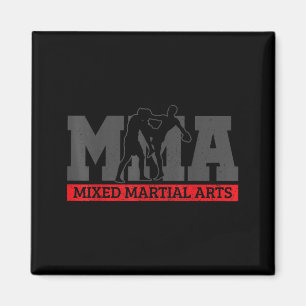 MMA Mixed Martial Arts Jiu Jitsu Kick Boxing Art Magnet