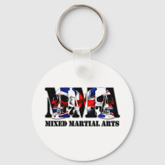 MMA Mixed Martial Arts UK Skulls Key Ring