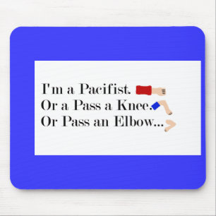 MMA Pacifist Humour Design Mouse Pad