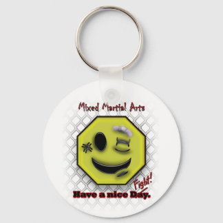 MMA Smile, Have a NIce Day/Fight Key Ring
