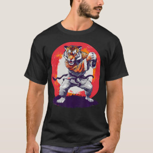 Mma Tiger Judo Taekwondo Kickboxing Kung Fu T-Shirt