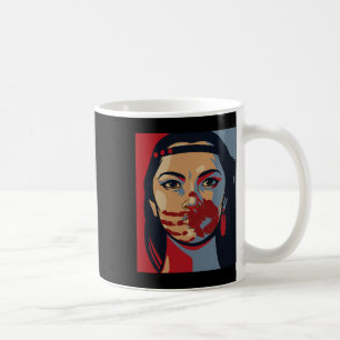 Mmiw Awareness Indigenous Woman Art Stolen Sisters Coffee Mug
