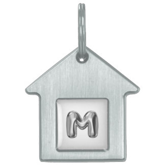 MMM ALPAHBET Tapestry Pet ID Tag