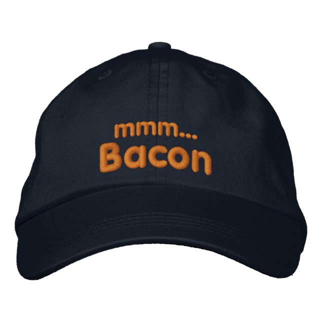 MMM ... Bacon Love Embroidered Hat (Front)