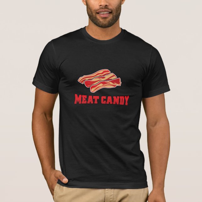 MMM Bacon! Meat Candy T-Shirt (Front)
