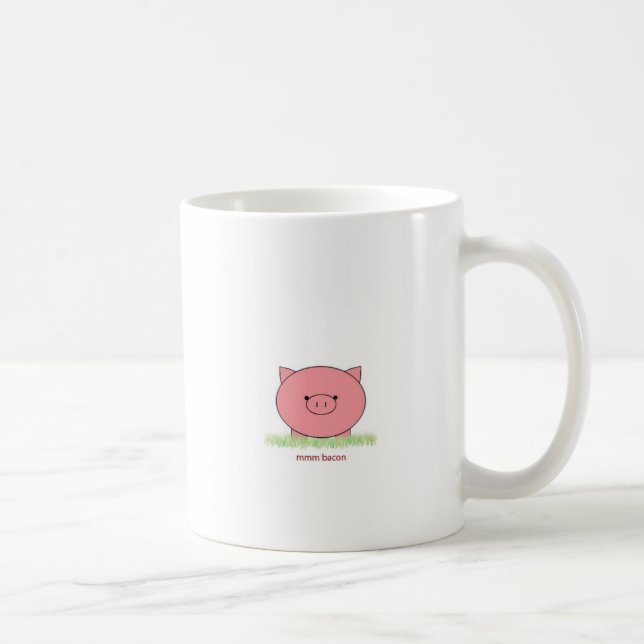 Mmm Bacon Piggie Mug (Right)
