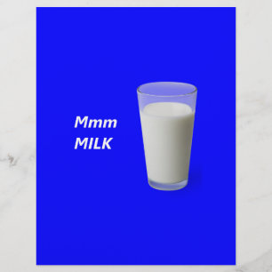 Mmm MILK Flyer