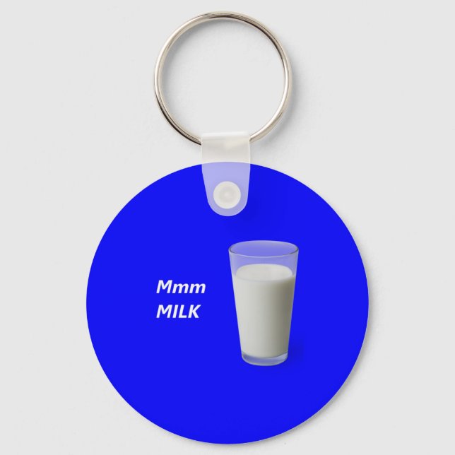 Mmm MILK Key Ring (Front)
