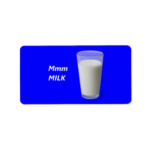 Mmm MILK Label