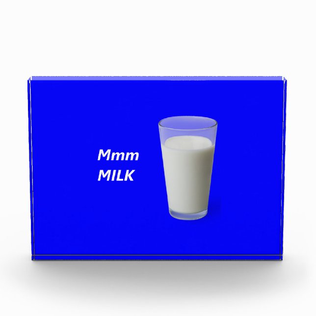Mmm MILK Photo Block (Front)
