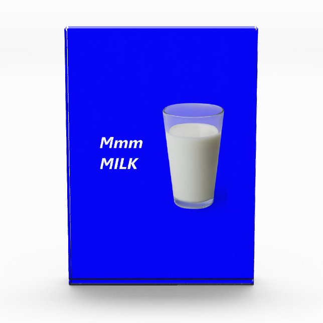 Mmm MILK Photo Block (Front)