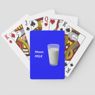 Mmm MILK Playing Cards