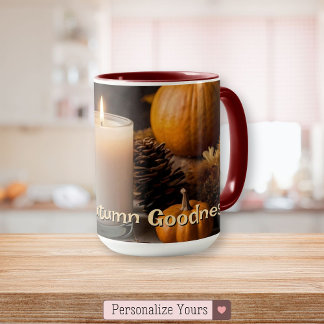 Mmmm Autumn Goodness Personalised Autumn-Themed Mug