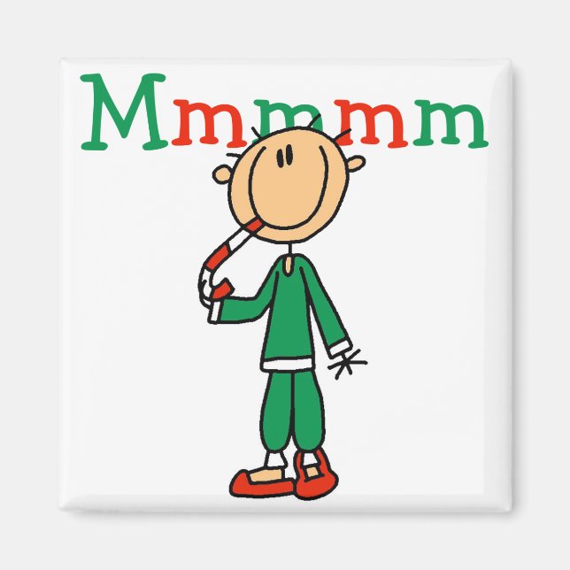 Mmmm Candy Canes Tshirts and Gifts Magnet (Front)