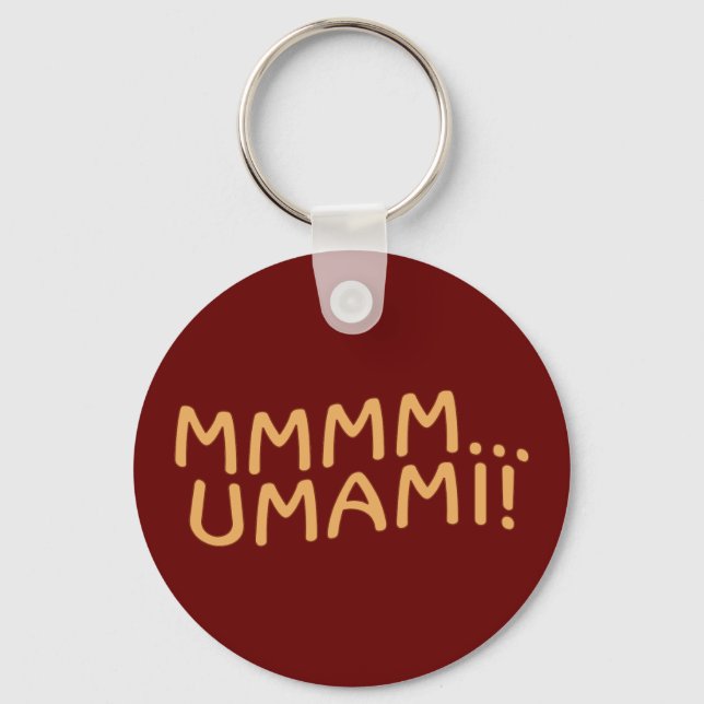 Mmmm Umami Key Ring (Front)