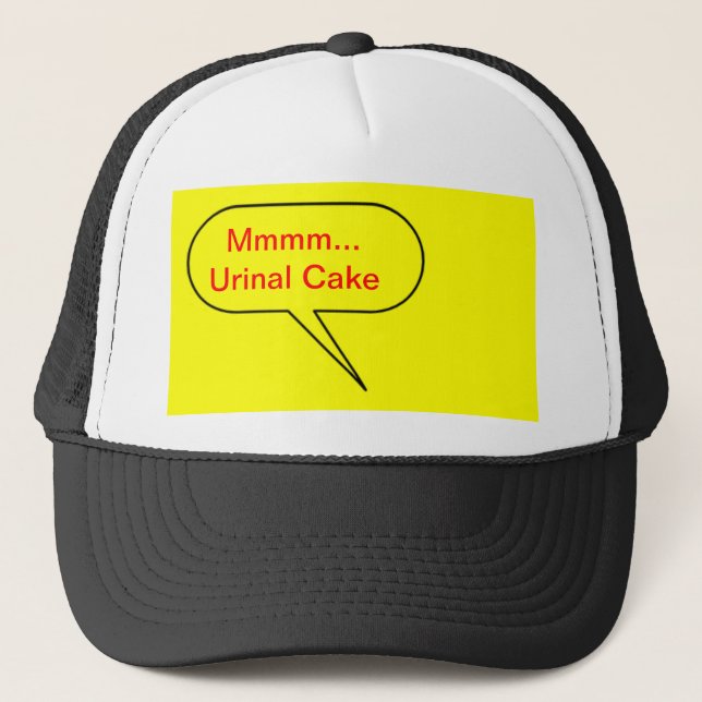 Mmmm Urinal Cake Trucker Hat (Front)