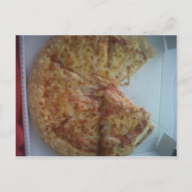 Mmmmmmm.....pizza Postcard (Front)