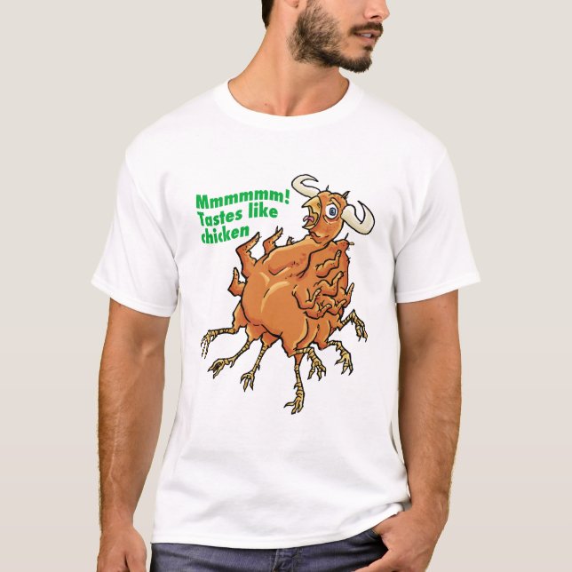 Mmmmmmmm Chicken T-Shirt (Front)