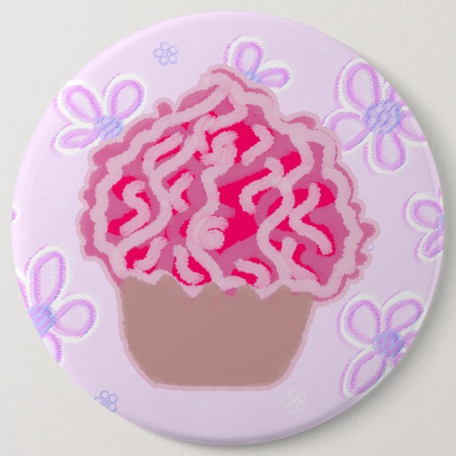 MMMMMMMMMMMMMMM! 6 CM ROUND BADGE (Front)