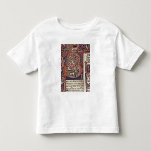 Mms 9961-2 Historiated Initial 'B' from the Peterb Toddler T-Shirt