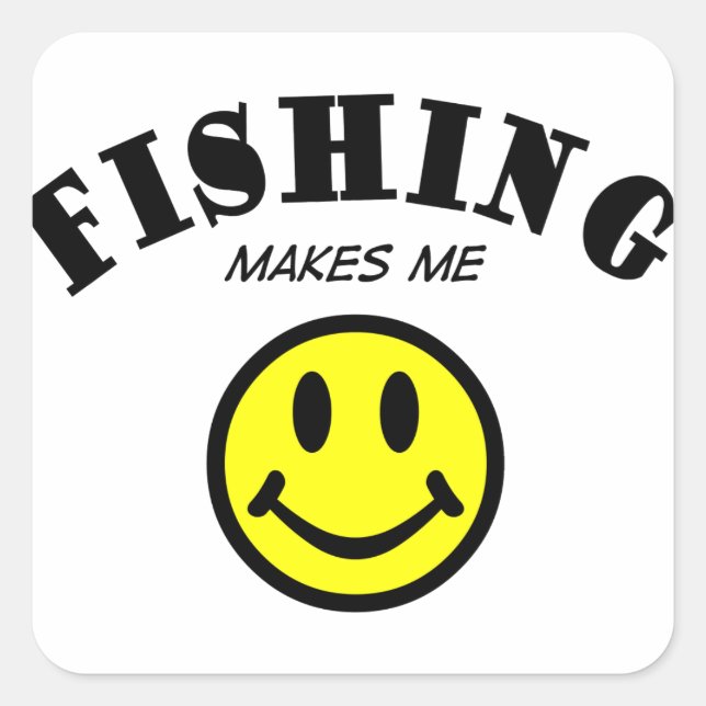 MMS: Fishing Square Sticker (Front)