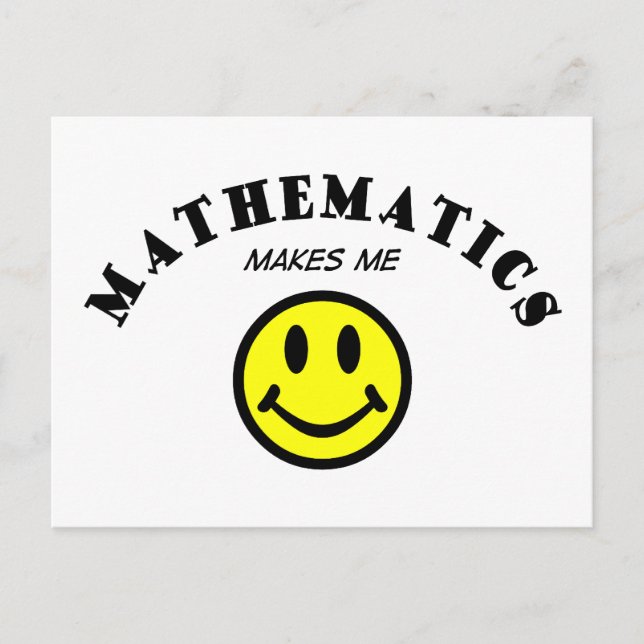 MMS: Mathematics Postcard (Front)