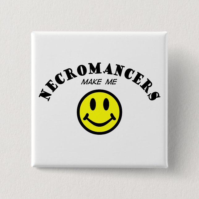 MMS: Necromancers 15 Cm Square Badge (Front)