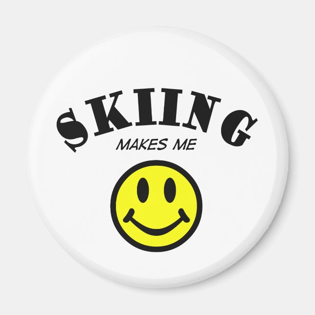 MMS: Skiing Magnet (Front)