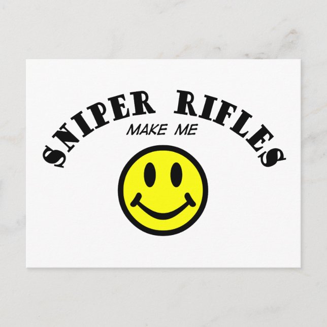 MMS: Sniper Rifles Postcard (Front)