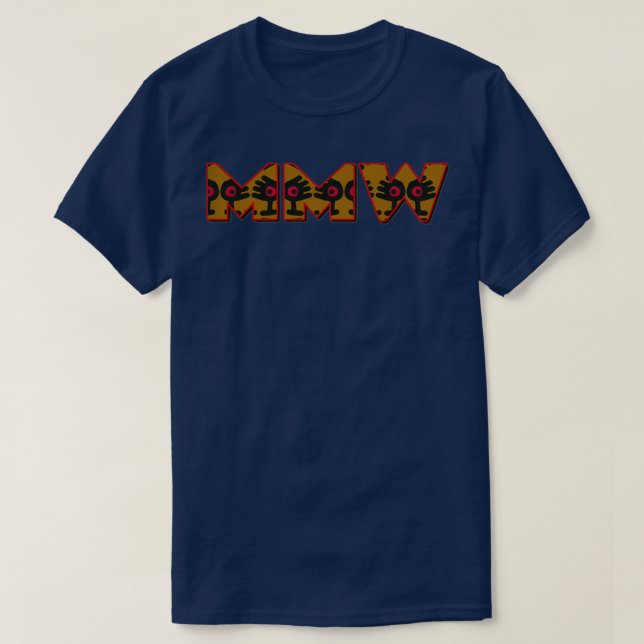 MMW 3D font  T-Shirt (Design Front)