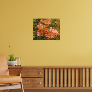 MN Autumn Gold n Orange Leaves Poster