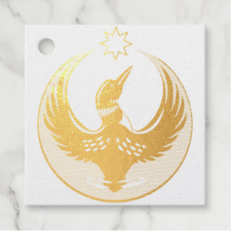 MN Loon Rising Favour Tags