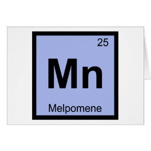 Mn - Melpomene Muse Chemistry Periodic Table