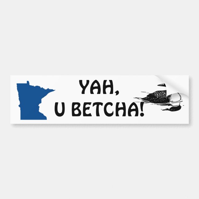 MN Pride Bumper Sticker (Front)