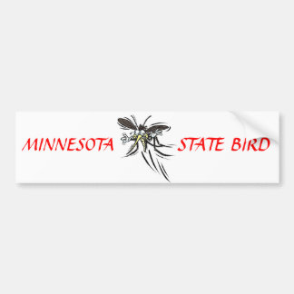 MN State Bird Bumper Sticker