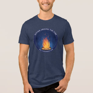 MNA Conference 2025 Men's sizing T-Shirt Navy Tri-Blend Shirt