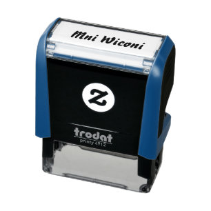 Mni Wiconi Self-inking Stamp