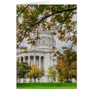 MO Capitol Autumn Greeting Card